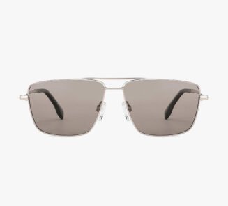 Silver Grey Square Polarized & UV Protected Glass