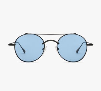 Black Blue Full Rim Round Vincent Chase